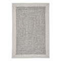 Motif gris pp tapis de tapis extérieur intérieur tissé